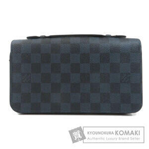 Louis Vuitton Zippy Damier Cobalt Blue Long Wallet Canvas